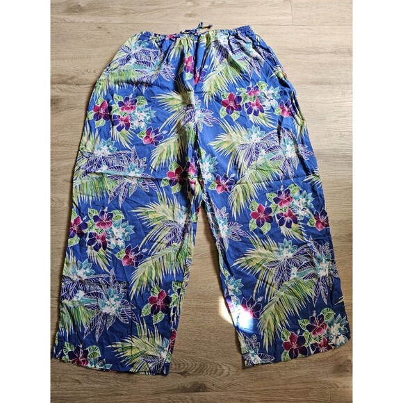 Clio Pants - Vintage Clio Hawaiian Pants Size Large